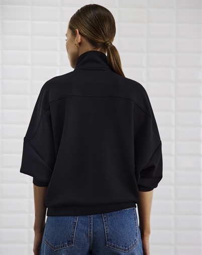 With Black - SLMermaid Ziop Jakke - Black